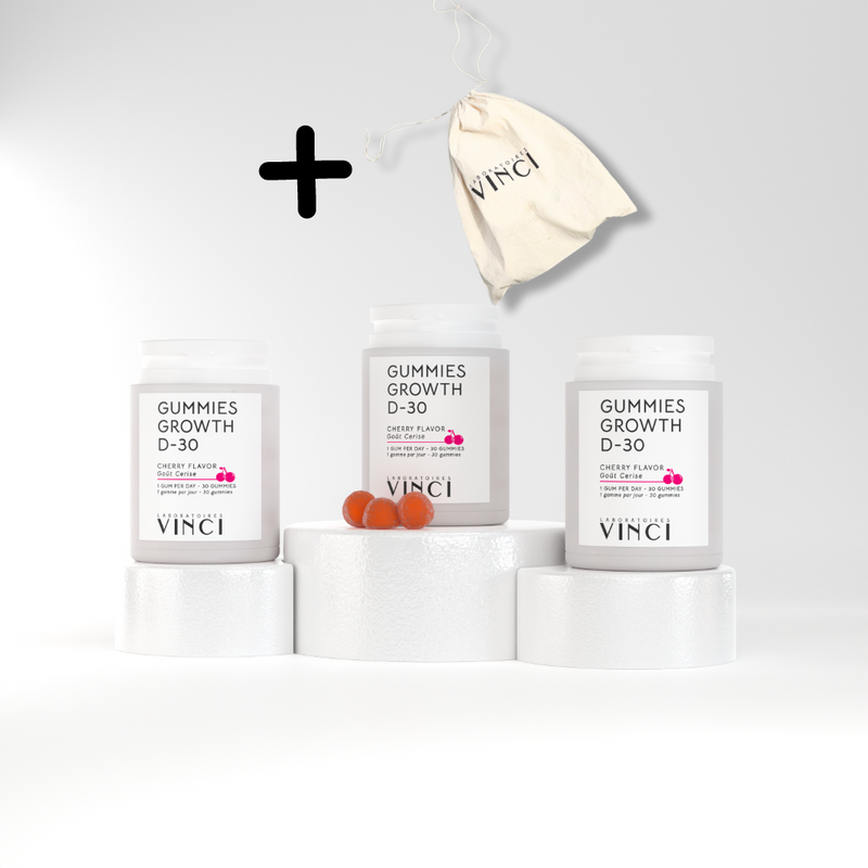 Gummies - Kit 3 mois (+pochette offerte) Offre de rentrée