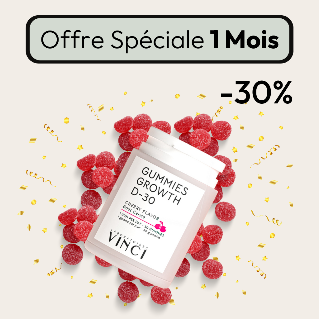 Gummies Growth D-30 - 1 mois